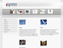 Tablet Screenshot of intulion.net